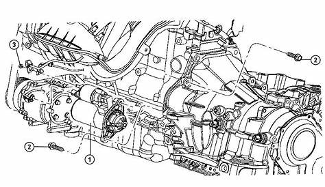 Chrysler Sebring Starter. Engine. New part for core return - RL029584AA