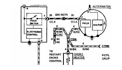 gm engine choke wiring