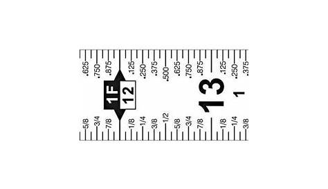How to Read a Tape Measure - Simple Tutorial & Free Cheat Sheet | Tape