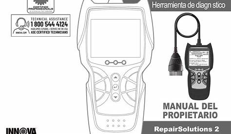Innova 5410 Owner's manual | Manualzz