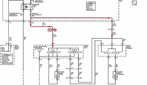 99 Chevrolet Van Power Window Wiring Diagram - Database - Wiring