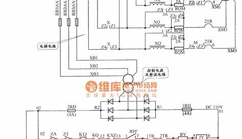 APM-81 The main circuit of elevator, safety loop and dlectrical circuit