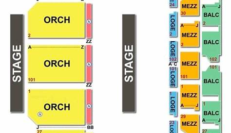 golden state theater seating chart