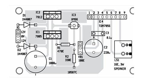 3w amplifier circuit diagram