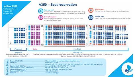 A350-Seat-Map : AirlineReporter