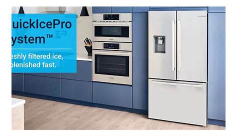 The QuickIcePro System for the Bosch 500 Series Refrigerators