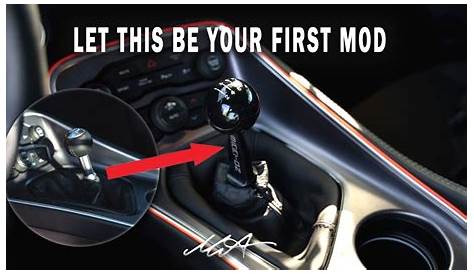 LET THIS BE YOUR FIRST MOD - Manual Dodge Challenger! (Short-Shifter