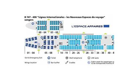 AIR FRANCE Airlines Aircraft Seatmaps - Airline Seating Maps and