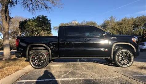2021 GMC 1500 AT4 Carbon Pro 4Play Wheels ReadyLift 1.75" Leveling Kit