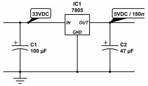 7915 voltage regulator circuit diagram