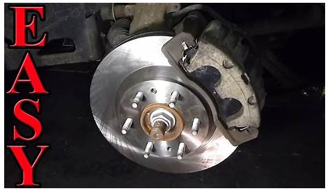 changing rotors and pads camry 2018 se