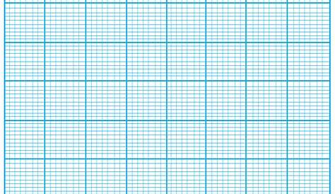 Numbered Graph Paper Printable Template in PDF