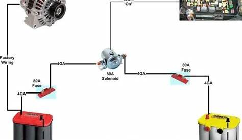 wiring diagram for dual battery switch