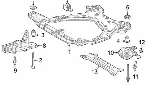 2008 Toyota Camry Front End Car Diagram