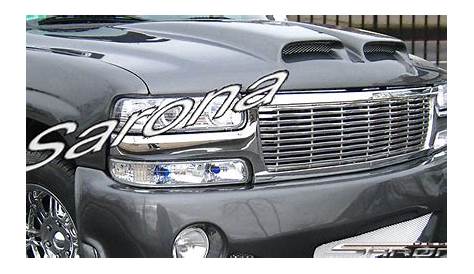 Custom Chevy Tahoe Truck Grill (2000 - 2006) - $299.00 (Part #CH-016-GR)