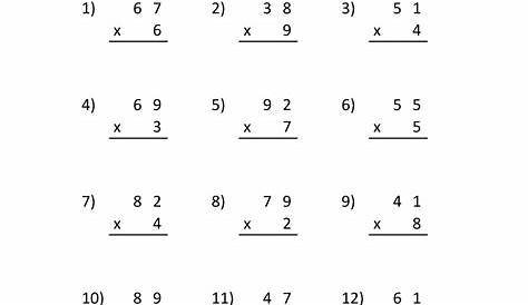 multiplication worksheets 1 10