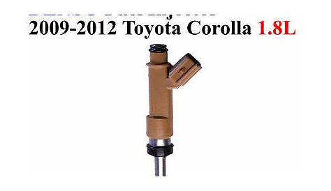2009 toyota corolla fuel injectors