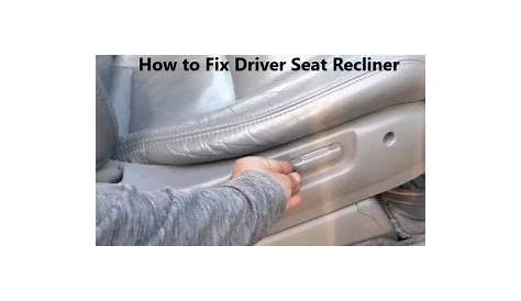how to remove recliner seat