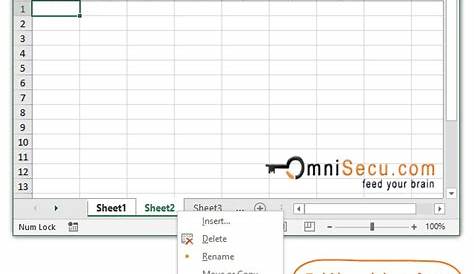 How to hide worksheets in Excel