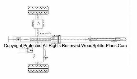 hydraulic wood splitter schematic