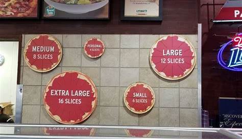 round table pizza size chart