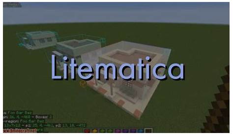 how to make a schematic with litematica
