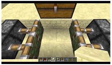 how to make a trapped chest minecraft