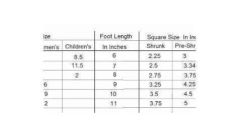 youth slipper size chart small medium large