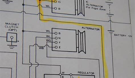 external voltage regulator wiring diagram chrysler