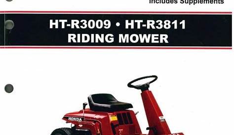 honda lawn mower repair manual pdf
