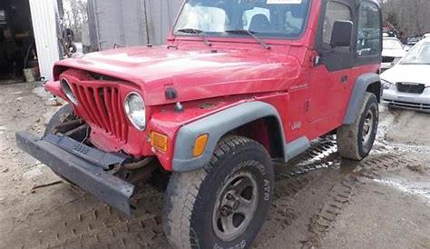 97 Jeep Wrangler SE Quality Used OEM Replacement Parts for Sale in