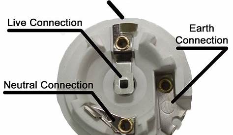 How to wire a light bulb holder?