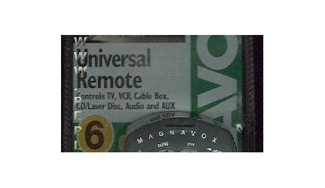 Buy Magnavox REM340 6-Device Universal Remote Control
