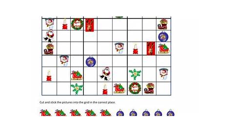 Christmas Sudoku by tesSpecialNeeds - Teaching Resources - TES