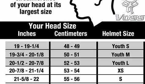 marucci helmet size chart