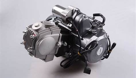 Lifan 110cc Motor 1P52FMH Manuell 0-1-2-3-4 Kick+E Starter Pit B