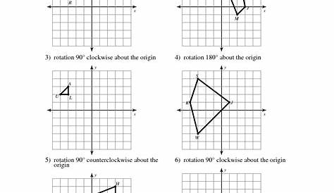Ks3 Maths Rotation Worksheet - reflection questions worksheet ks3 gcse