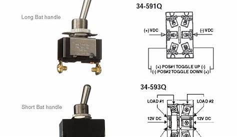 toggle switch 6 pin wiring