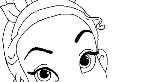 tiana coloring pages printable