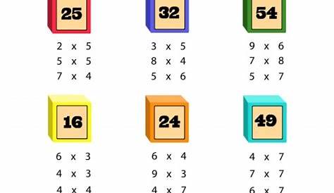 multiplication worksheet 0-3