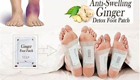ginger foot pads color chart