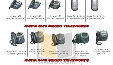 PDF manual for Avaya Telephone Definity 6424