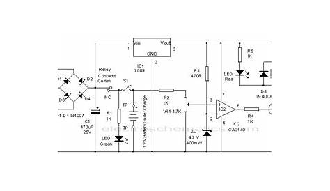 Automatic Battery Charger Circuit