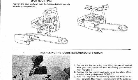 poulan chainsaw 2075 user manual