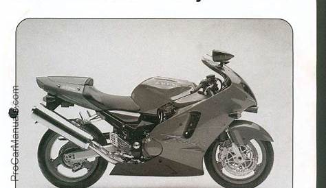 Kawasaki ZX12R 2000 Motorcycle Service Manual - PDF for FREE