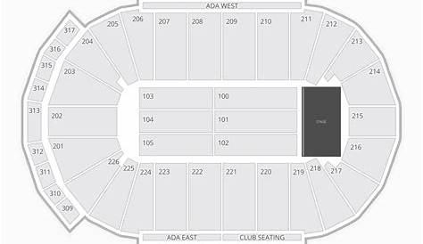 resch center seating chart with seat numbers