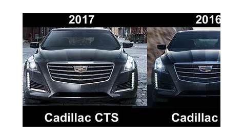 2017 vs. 2016 Cadillac CTS Grille Design | GM Authority