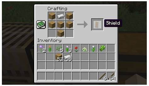 how to repair a shield in minecraft