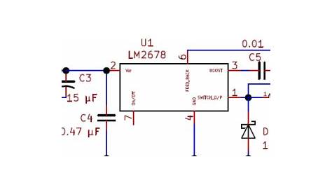 step down voltage regulator wiring