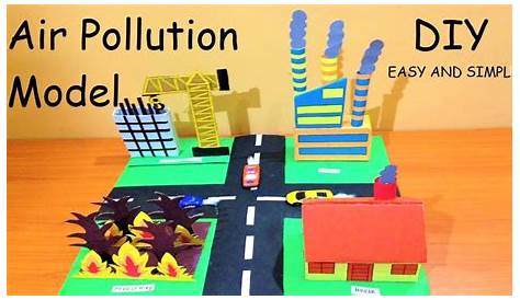 Air Pollution Model for School Science Fair Project | HowToFunda | DIY